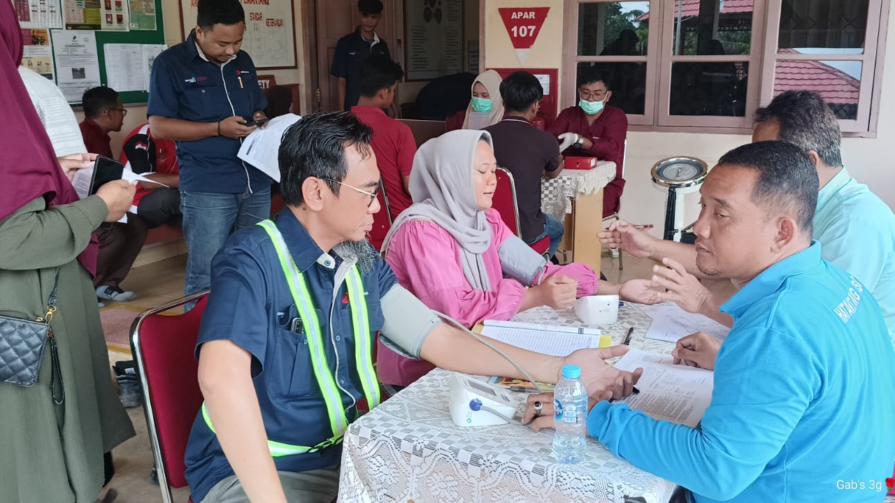 Aksi Donor Darah SP.PKS-P Peringati Hari Pahlawan
